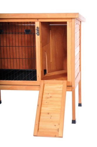 Rabbit Hutch Small 36in with Ramp