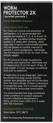 Worm Protector 2x Liquid Dewormer