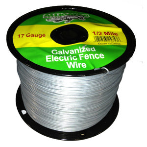 Galvanized Electric Fence Wire 17ga