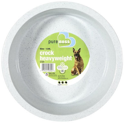 Crock Heavyweight Feeding Dish