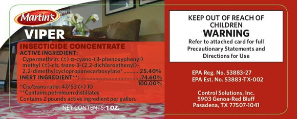 Viper Insecticide Concentrate