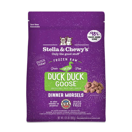 Raw Frozen Duck Duck Goose Dinner