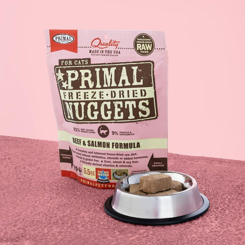 Freeze-Dried Feline Beef & Salmon Formula