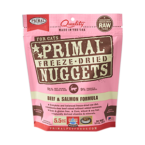 Freeze-Dried Feline Beef & Salmon Formula