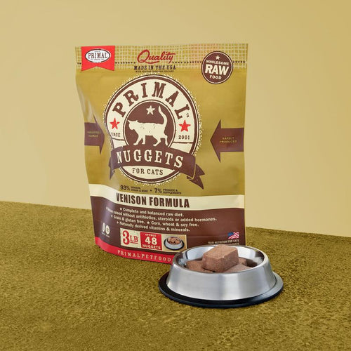 Raw Frozen Feline Venison Formula