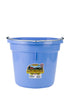 20 Quart Flat Back Plastic Bucket