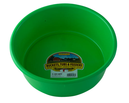 5 Quart Plastic Utility Pan