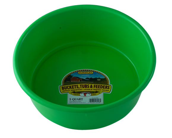 5 Quart Plastic Utility Pan