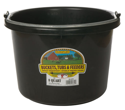 8 Quart Round Plastic Bucket