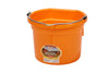 8 Quart Flat Back Plastic Bucket