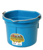 8 Quart Flat Back Plastic Bucket