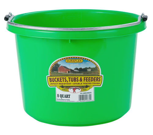 8 Quart Round Plastic Bucket
