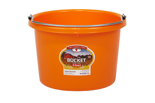 8 Quart Round Plastic Bucket