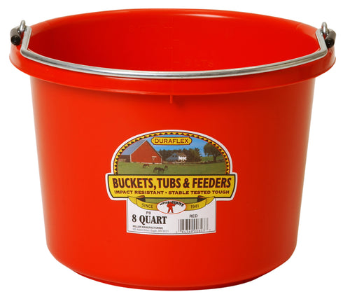 8 Quart Round Plastic Bucket
